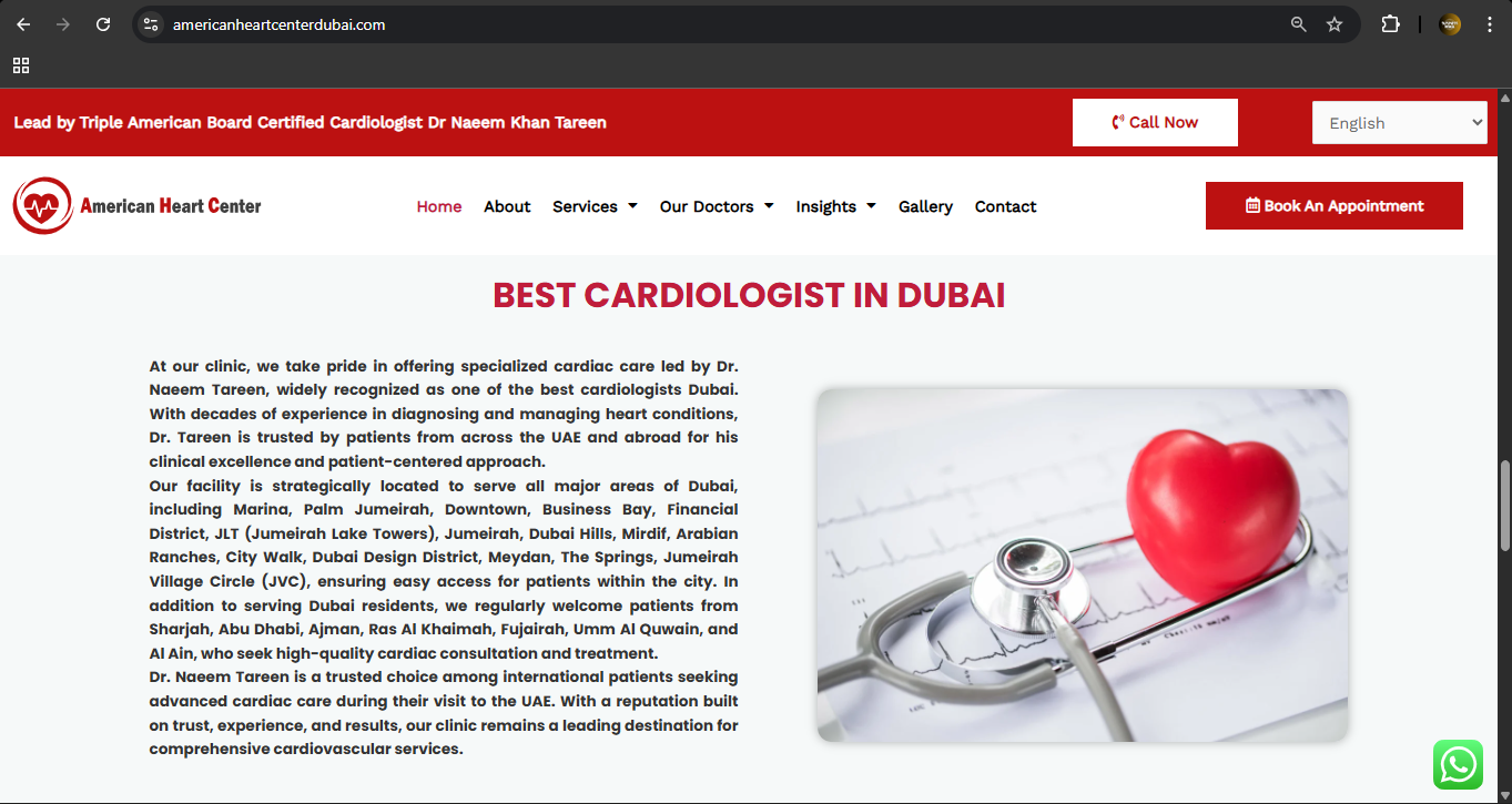 American Heart Center Dubai